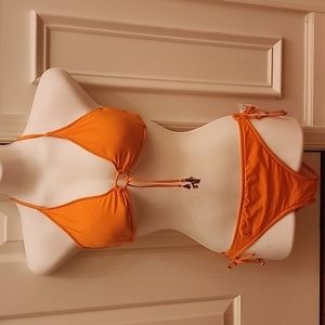Ralph Lauren Orange Bikini M